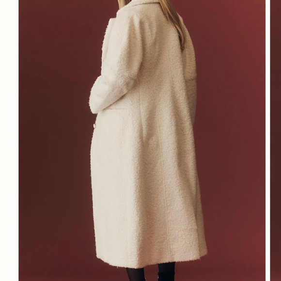 Maeve Ivory Teddy Jacket NWT - Picture 2 of 6